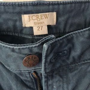 Dark turquoise j crew pants